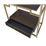 Gold Bookshelf
