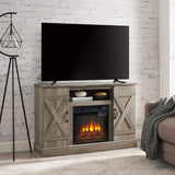 Farmhouse Classic Media TV Stand Antique Entertainment Console