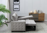 Reversible Sectional Storage Sleeper Sofa Bed