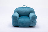 Kid's Bean Bag Chair Velvet Fabric Memory Sponge Stuffed
