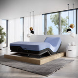 King 12 inch Refresh Flex Head Hybrid Cooling Fast Responding Latex Foam and Coil Mattress