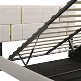 Queen 2-Piece Bedroom Set Upholstered Platform Bed with Hydraulic Storage