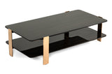 Modrest Modern Ebony & Rosegold Coffee Table
