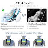 Massage Chair with Zero Gravity Shiatsu Massage, USB, Heating and Foot Roller Massager