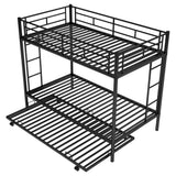 Twin over Twin Bunk Bed with Trundle