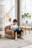 Kid's Bean Bag Chair Velvet Fabric Memory Sponge Stuffed