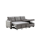 Reversible Sectional Storage Sleeper Sofa Bed