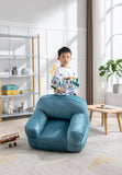 Kid's Bean Bag Chair Velvet Fabric Memory Sponge Stuffed