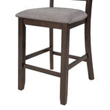 5-Piece Wooden Counter Height Dining Set