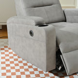 Power Lift Recliner Chair - USB Charge Port (Light Gray)