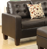 Modular Sectional Couch Faux Leather