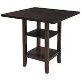 5-Piece Wooden Counter Height Dining Set