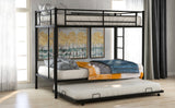 Twin over Twin Bunk Bed with Trundle