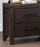 Espresso Simple Nightstand