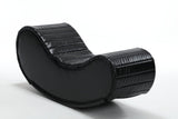 Rocking Leisure chair for back stretching - bench, Relax Yoga Chaise Leather Curved Sofa