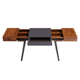 Writing Desk - Dual Side & Pull-Out Front Drawer