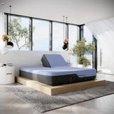 King 12 inch Refresh Flex Head Hybrid Cooling Fast Responding Latex Foam and Coil Mattress