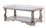 Antique Silver Coffee Table