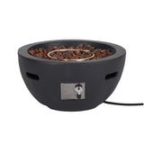 27" Dark Grey Fire Pit