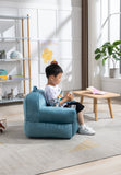 Kid's Bean Bag Chair Velvet Fabric Memory Sponge Stuffed