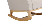 Beige Rocking Chair