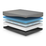 12" Split Top Queen Gel Max Bed Tech