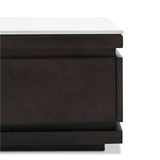 Long Black-White Coffee Table