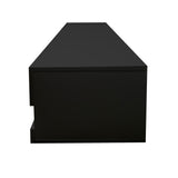 Wall Mounted Floating 80" TV Stand with 20 Color LEDs