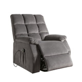 Gray Recliner lift chair w/Power Lift & Massage