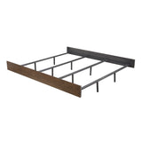 King Bed Frame - Dark Brown
