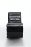 Rocking Leisure chair for back stretching - bench, Relax Yoga Chaise Leather Curved Sofa