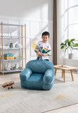 Kid's Bean Bag Chair Velvet Fabric Memory Sponge Stuffed