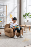 Kid's Bean Bag Chair Velvet Fabric Memory Sponge Stuffed