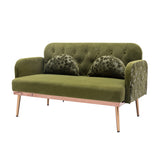Green Velvet Sofa Loveseat