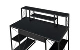 Black Compact Desk
