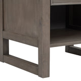 Queen 3-Piece Bedroom Set Platform Bed with Nightstand and Dresser