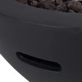 27" Dark Grey Fire Pit