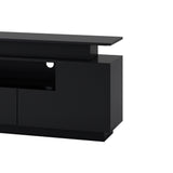 Modern, Stylish Functional TV stand with Color Changing LED Lights