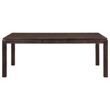Contemporary Dark Brown 7pc Dining set