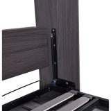 Full Size Murphy Bed with Wardrobe and Drawers
