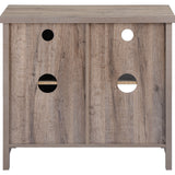 TV StandvBarn door modern &farmhousevwood entertainment center