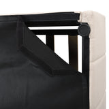 Queen size Upholstered Platform bed with a Hydraulic Storage System