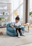 Kid's Bean Bag Chair Velvet Fabric Memory Sponge Stuffed