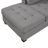 Modern Sectional Sofa with Reversible Chaise