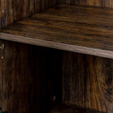 TV Cabinet with 4 Doors and 4 open shelves