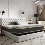 14" Split top King Copper Lux Hybrid Bed Tech