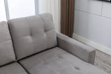 Reversible Sectional Storage Sleeper Sofa Bed