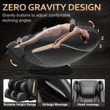 Massage Chair Bluetooth Connection and Speaker Recliner with Zero Gravity with Full Body Air Pressure