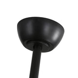 52 Inch Indoor Modern Ceiling Fan With Dimmable 6 Speed Remote 3 Solid Wood Blade Reversible DC Motor For Living Room