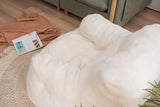 Soft Fabric Tufted Foam Bean Bag Chair